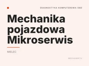 Mechanika pojazdowa Mikroserwis