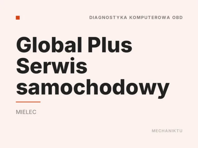 Global Plus Serwis samochodowy