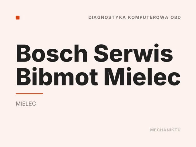 Bosch Serwis Bibmot Mielec