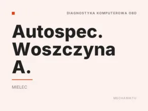 Autospec. Woszczyna A.