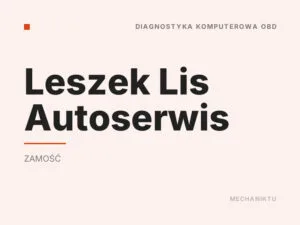 Leszek Lis Autoserwis