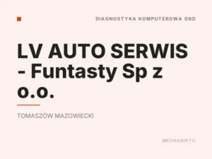 LV AUTO SERWIS – Funtasty Sp z o.o.