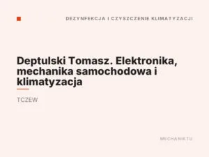 Deptulski Tomasz. Elektronika, mechanika samochodowa i klimatyzacja
