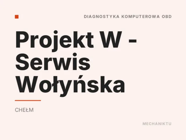 Projekt W – Serwis Wołyńska