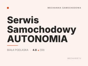 Serwis Samochodowy AUTONOMIA
